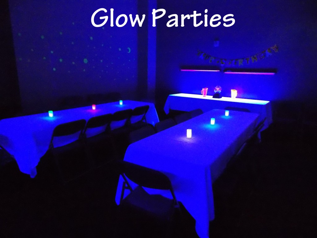 glow party room